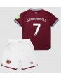 West Ham United Crysencio Summerville #7 Replika Hemmakläder Barn 2025-26 Kortärmad (+ byxor)